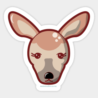 Kawaii Woodland Creatures - Deer Sticker